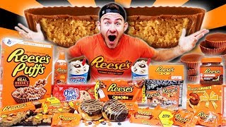 THE REESES OVERLOAD CHALLENGE 18000 CALORIES [upl. by Itsyrc]