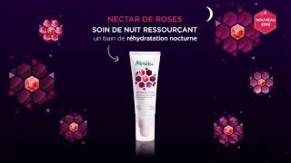 Soin de nuit ressourçant  Nectar de Roses  Melvita [upl. by Spielman]