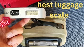 Top 5 best luggage scale 2024 [upl. by Yrrej]