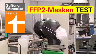 Test FFP2Masken Die beste Atemschutzmaske ist diese Maskentest Testsieger Stiftung Warentest [upl. by Atteve]