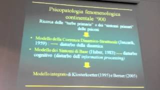 Lezione Prof Maggini Psicopatologia della Schizofrenia [upl. by Chill]