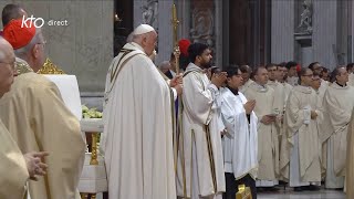 Messe de lÉpiphanie présidée par le pape François à Rome [upl. by Yerffej162]