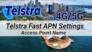 How to Setup Telstra 5G APN  Australia Sim Card internet Settings [upl. by Eibbed636]