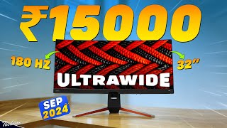 Top 5 Best Monitor Under 15000🔥Gaming Editing Productivity🔥Best Monitors Under 15000 In India 2024 [upl. by Slocum]