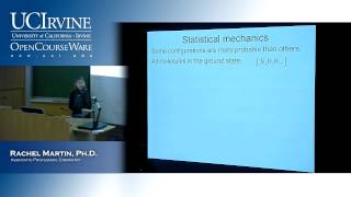 Molecular Structure amp Statistical Mechanics 131B Lecture 22 The Boltzmann Distribution [upl. by Atalayah]