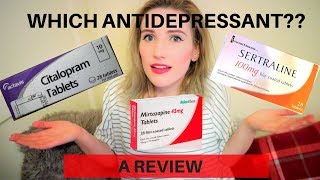 My Experience Taking ANTIDEPRESSANTS  Sertraline Mirtazapine and Citalopram REVIEW [upl. by Leachim]