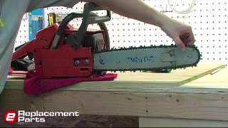 How to Tension a Chainsaw Chain [upl. by Nodnar]