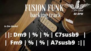 Backing Track Fusion Funk in Dm amp Fm Ex 02 Render [upl. by Latif180]