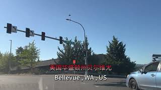 Driving Through Bellevue Washington [upl. by Margareta]