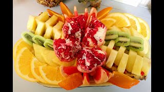 Մրգերի գեղեցիկ ձևավորումКрасивая Фруктовая Нарезка Beautiful Fruit Slicing [upl. by Nevile636]