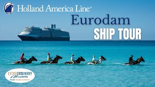 Holland America Eurodam Ship Tour [upl. by Lada670]