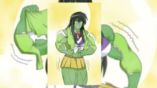 The School President Is The She Hulk She Hulk Transformation Comic Dub [upl. by Ahsienot]