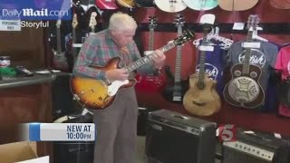 81YearOld Nashville Guitar Player Goes Viral [upl. by Abran]