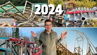 Top 6 NEW Rides Opening At UK Theme Parks In 2024 [upl. by Bobker]