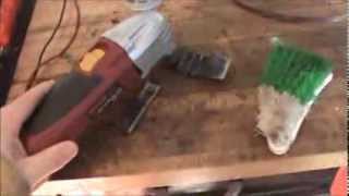 Tile Grout Cleaning POWERTOOL How To Build it [upl. by Bekelja676]