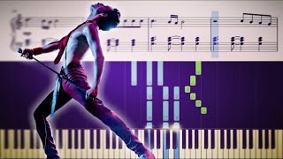 How to play the piano part of Bohemian Rhapsody by Queen with Sheets [upl. by Tedra]