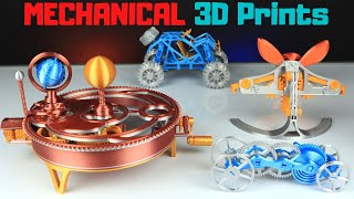 Amazing MECHANICAL 3D Prints  Cool Things to 3D Print [upl. by Cleres64]