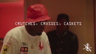 Pusha T  quotCrutches Crosses Casketsquot Studio Session [upl. by Anerres]