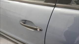 Mercedes A 170  2002  Door handle removal [upl. by Atoiganap]