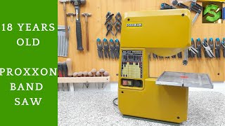 Proxxon Band Saw  dimensions and specifications Power tool for scale modeling [upl. by Ecile]