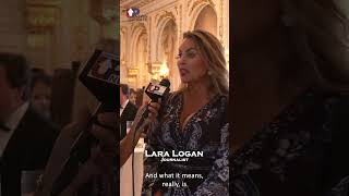 Lara Logan exposes the radio silence of mainstream media on human trafficking trending politics [upl. by Ahsakal]