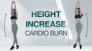 INCREASE HEIGHT amp LOSE WEIGHT l 2 Million View Renewal Belly Fat Burn amp Hourglass Body Workout [upl. by Ivel]