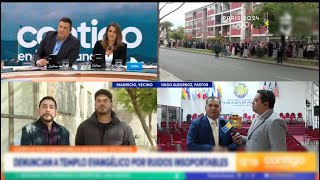 ENTREVISTA A PASTOR HUGO ALBORNOZ EN TELEVISIÓN POR DENUNCIAS DE RUIDOS MOLESTOS [upl. by Perreault]