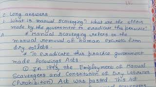 Class 8 SocialSPL Chapter7  UntouchabilityA Social Evil  Ratna Sagar Social Science Notes [upl. by Nuawad]