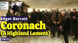 Edgar Barratt Coronach  A Highland Lament [upl. by Akessej]