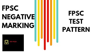 FPSC test pattern amp NEGATIVE MARKING  DIGIMCQS [upl. by Groos]