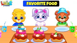 Favorite Food of Lucas amp Friends  Kids Toddler amp Preschool Games  Videos for Kids [upl. by Shawn65]