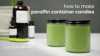 How to Make Simple Paraffin Candles  Candle Making Guides  CandleScience [upl. by Odey]