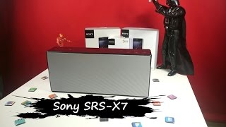 UpZor  портативная колонка Sony SRSX7  UpdaTTecom [upl. by Chauncey]