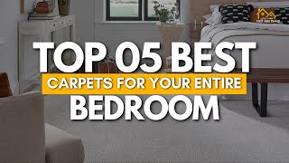 quotTop 5 Best Bedroom Carpets  Soft Stylish amp Durable Options [upl. by Durkin]