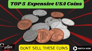 quotTOP ULTRA 5 USA MOST EXPENSIVE Pennies Worth Millions IF YOU HAVE IT CoinsHeritage1 [upl. by Valerie397]