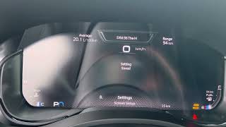 New Ram Trucks Digital Instrument Cluster Display [upl. by Aihsekal63]