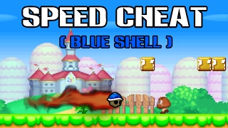 TAS New Super Mario Bros DS Speed Cheat Speedrun Blue Shell Luigi [upl. by Boyer70]