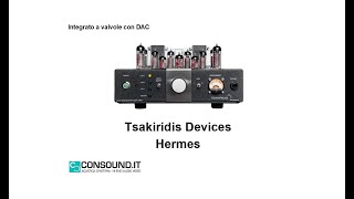 Integrato a valvole con DAC Tsakiridis Hermes [upl. by Ciprian]