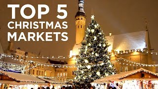 Top 5 Christmas Markets In The World  UNILAD Adventure [upl. by Hodgkinson]