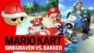 Wenn Fußballprofis MARIO KART zocken 🎮😂 Daley Sinkgraven 🆚Mitchel Bakker [upl. by Samtsirhc880]