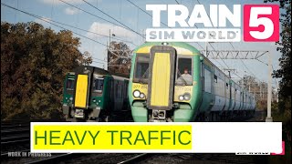 Train sim world 5 WCML south heavy traffic [upl. by Humpage]