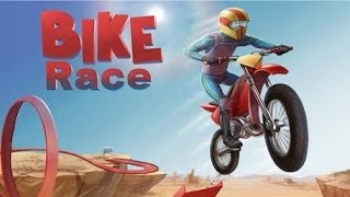 Bike Race Free by Top Free Games iPad App Review Gameplay [upl. by Flavia]