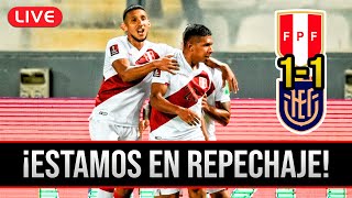 ECUADOR 1 VS PERÚ 2  CLASIFICATORIAS RUSIA 2018 [upl. by Aihtnis]