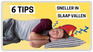 6 tips om sneller en beter in slaap te vallen [upl. by Norym]