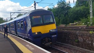 Pollokshields East ScotRail Trains 170624 [upl. by Leunam]