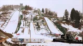 EYOF Brasov 2013  Skispringen Teambewerb Burschen [upl. by Llehsram]