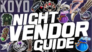 Black Desert Online  Night Vendor Guide [upl. by Amil225]