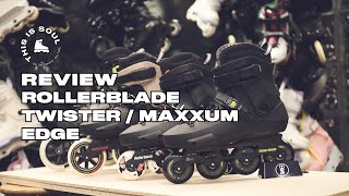 REVIEW ROLLERBLADE TWISTER  MAXXUM EDGE [upl. by Samaria]