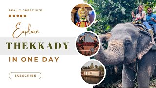 Thekkady Tourist Places 4K  Kerala Diarys  Thekkady Tour Information II Full Eyes View [upl. by Mixie]