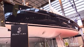 2016 Beneteau Oceanis 60 Sailing Yacht  Hull Deck Interior Walkaround  2015 Salon Nautique Paris [upl. by Cown]